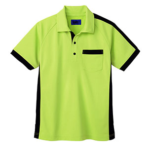ユニセックス　ポロシャツ　６５３６５　グリーン