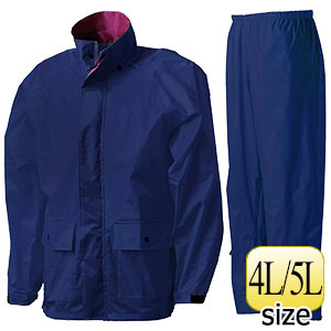 雨衣　フィールドスーツ　Ａ−４１９Ａ　ネイビー　４Ｌ・５Ｌ