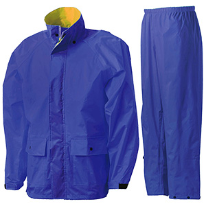 雨衣　フィールドスーツ　Ａ−４１９Ａ　ロイヤルブルー