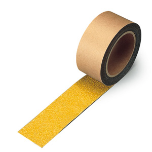 すべり止めテープ　シマ鋼板用　（黄）　３７４−８８