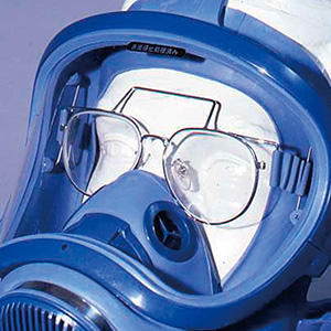 マスクオプション　ハイスコープＶ型面体用メガネ　（メガネフレームのみ）