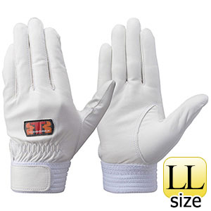 トンボレックス　牛革製手袋　ＣＳ−９３０Ｗ　薄手・大会用モデル　ホワイト　ＬＬ
