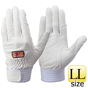 トンボレックス　牛革製手袋　ＣＳ−９３１Ｗ　薄手タイプ　ホワイト　ＬＬ