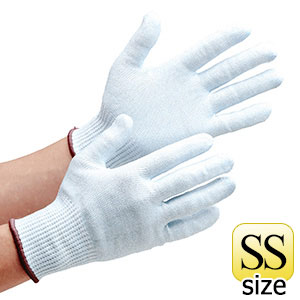 耐切創性手袋　カットガードＦ１０２　ＳＳサイズ