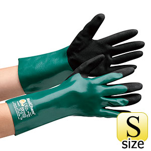 ＡＴＧ　耐薬品耐切創性作業手袋　ＭａｘｉＣｈｅｍ　Ｃｕｔ　５６−６３３　Ｓ