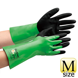 ＡＴＧ　耐薬品作業手袋　ＭａｘｉＣｈｅｍ　５６−６３０　Ｍ