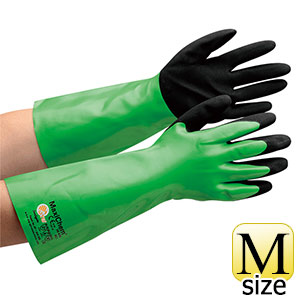 ＡＴＧ　耐薬品作業手袋　ＭａｘｉＣｈｅｍ　５６−６３５　Ｍ