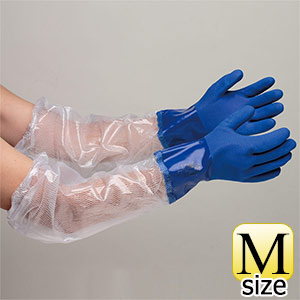 塩化ビニール製手袋　ＮＯ．６５７　アーム耐油　Ｍ　１０双
