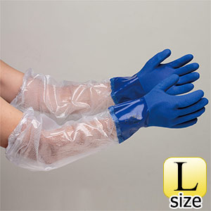 塩化ビニール製手袋　ＮＯ．６５７　アーム耐油　Ｌ　１０双