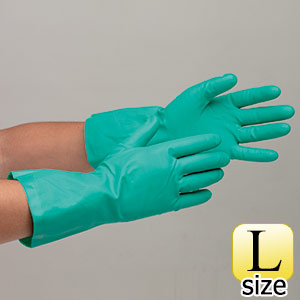 ニトリルゴム製手袋　ＭＬＡ−１３２　Ｌ　１０双