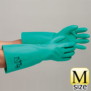 ニトリルゴム製手袋　アルファテック　ソルベックス　３７−１６５　厚手　Ｍ
