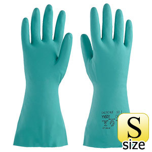 耐溶剤　ニトリル手袋　ＹＮ５０１１　Ｓ　１００双　（１０双×１０袋）