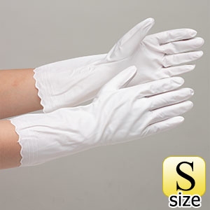 塩化ビニール製手袋　ＮＯ．１４０　うす手　白　Ｓ　２４０双入