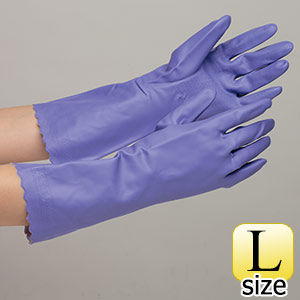 塩化ビニール製手袋　ＮＯ．１００　ＮＰ厚手　紫　Ｌ　１２０双（１０双×１２袋）