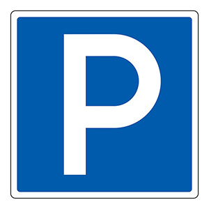 道路標識　道路４０３（ＡＬ）　駐車可　１３３７１０