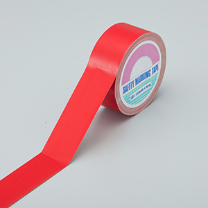 カラーテープ　ＡＨ−１００２　赤　５０ｍｍ幅×２５ｍ×０．２６ｍｍ　１９０００２