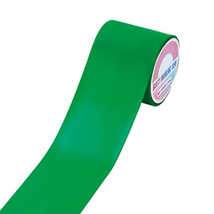 フロアラインテープ　ＦＲＴ−１００Ｇ　１００ｍｍ幅×２０ｍ　緑　２５７０３２