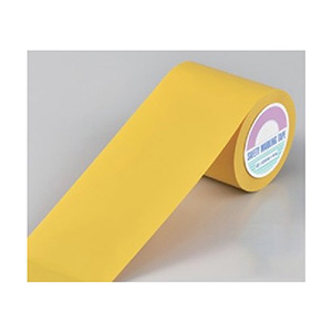 フロアマーキングテープ　ＦＭ−１００Ｙ　１００ｍｍ幅×３３ｍ　黄　２５８０３２
