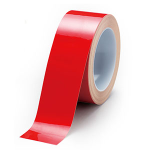 ユニフィットテープ　８６３−６０４　赤　５０ｍｍ幅×１０ｍ