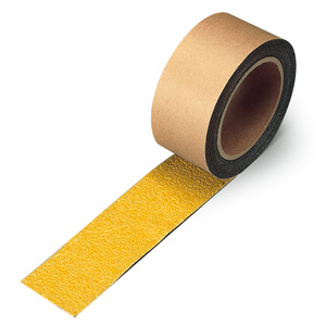 すべり止めテープ　３７４−７２６　シマ鋼板用　黄　５０ｍｍ幅×１８ｍ