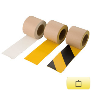 ユニラインテープ ３７４－５３ 反射 黄／黒 ５０ｍｍ幅×５ｍ 