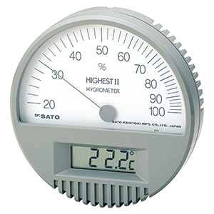 精密級温湿度計　ハイエスト２型
