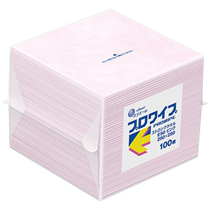 プロワイプ　ストロングタオル　Ｅ５０　ピンク　１００枚×３０袋