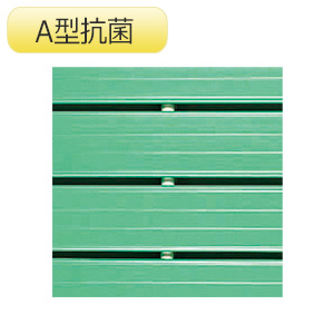 ＹＳカラースノコ・セフティ抗菌　Ａ型Ｆ−１１５−３−Ａ−Ｇ　グリーン　キャップ付