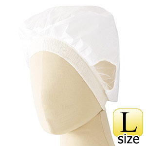 エレクト・ネット帽　ＥＬ−４８０　ホワイト　Ｌ　２０枚×１０袋入