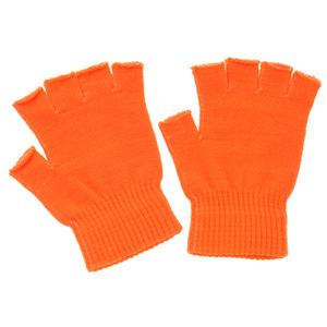 のびのび指切手袋　ＦＴ−３１２５　オレンジ